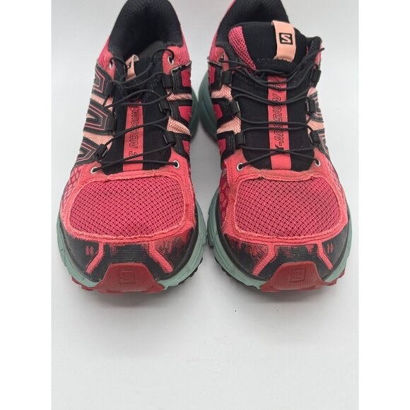 Salomon X-Mission 3 Womens Trail Running Shoes Size 8 Red/Black - Picture 9 of 12